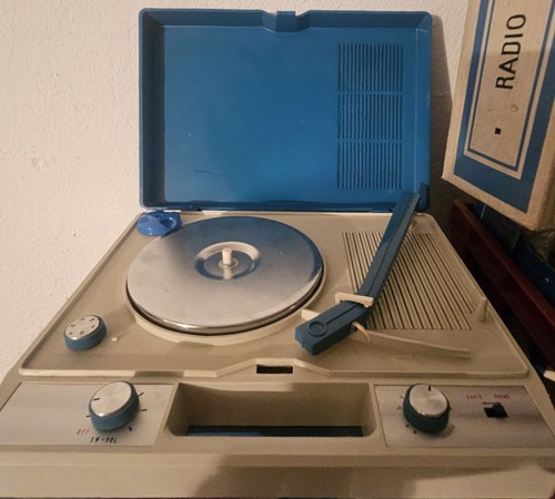 Radio giradischi valigetta - giradischi, a