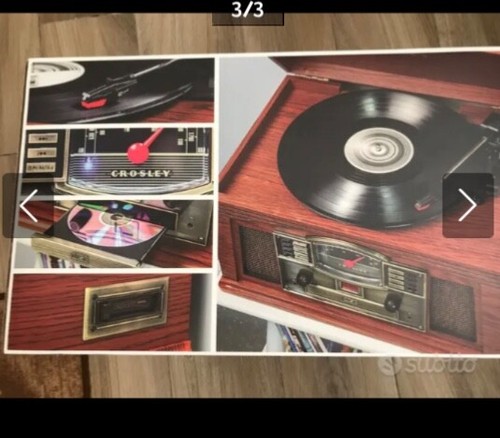 Giradischi radio vintage - cd,