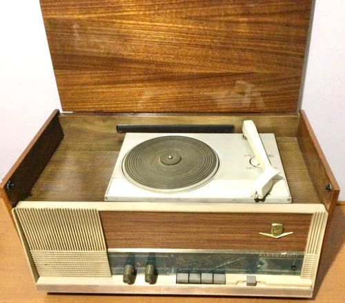 Radio giradischi valvole - a,