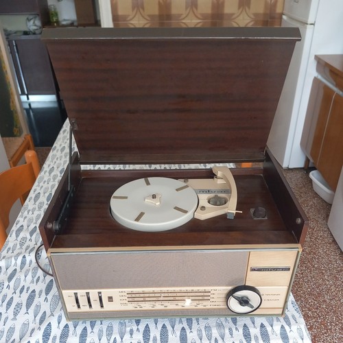 Radio valvole con giradischi - valvole,