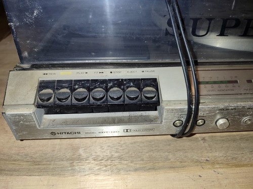 Vintage hitachi sdt 120 - vintage, sdt-120